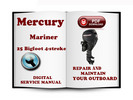 Thumbnail Mercury Mariner Outboard 25 BIGFOOT Hp 4-stroke 1998 Service Repair Manual Download Thumbnail Mercury Mariner Outboard 25 BIGFOOT Hp 4-stroke 1998 Service Repair Manual Download