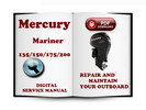 Thumbnail Mercury Mariner Outboard  135 150 175 200 HP 2-stroke Service Repair Manual Download