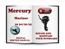 Thumbnail Mercury Mariner Outboard 20jet 20 25 HP 2-stroke Service Repair Manual Download