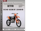 Thumbnail KTM 530 EXC 2009 Service Repair Manual Download