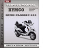 Thumbnail Kymco Dink Classic 200 Service Repair Manual Download