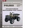 Thumbnail Polaris Sportsman Xplorer 500 2002 Service Repair Manual Download