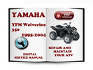 Thumbnail Yamaha YFM Wolverine 350 1995-2004 Service Repair Manual Dow Thumbnail Yamaha YFM Wolverine 350 1995-2004 Service Repair Manual Dow