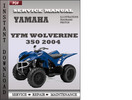 Thumbnail Yamaha YFM Wolverine 350 2004 Service Repair Manual Download