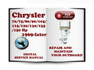 Thumbnail Chrysler Outboard 70 75 80 90 105 115 120 130 135 150 Hp 1969 & Later Service Repair Manual