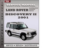Thumbnail Land Rover Discovery 2 2001 Service Repair Manual Thumbnail Land Rover Discovery 2 2001 Service Repair Manual