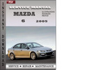 Thumbnail Mazda 6 2005 Service Repair Manual Thumbnail Mazda 6 2005 Service Repair Manual