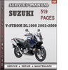 Thumbnail Suzuki V-Strom DL1000 2002-2009 Factory Service Repair Manual Download