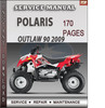 Thumbnail Polaris Outlaw 90 2009 Factory Service Repair Manual Download