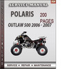 Thumbnail Polaris Outlaw 500 2006 - 2007 Factory Service Repair Manual Download