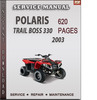 Thumbnail Polaris Trail Boss 330 2003 Factory Service Repair Manual Download Thumbnail Polaris Trail Boss 330 2003 Factory Service Repair Manual Download