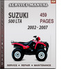 Thumbnail Suzuki 500 LTA 2002 - 2007 Factory Service Repair Manual Download