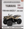 Thumbnail Yamaha YFM 400 Grizzly 2000-2008 Factory Service Repair Manual Download Thumbnail Yamaha YFM 400 Grizzly 2000-2008 Factory Service Repair Manual Download