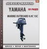 Thumbnail Yamaha Marine Outboard 9.9C 15C Factory Service Repair Manua