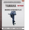 Thumbnail Yamaha Marine Outboard F2.5C Factory Service Repair Manual