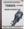 Thumbnail Yamaha Marine Outboard F90D Factory Service Repair Manual