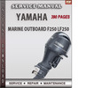 Thumbnail Yamaha Marine Outboard F250 LF250 Factory Service Repair Man