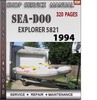 Thumbnail Seadoo EXPLORER 5821 1994 Shop Service Repair Manual Downloa