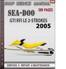 Thumbnail Seadoo GTI RFI LE 2-Strokes 2005 Shop Service Repair Manual 