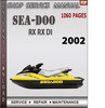 Thumbnail Seadoo RX RX DI 2002 Shop Service Repair Manual Download