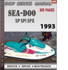 Thumbnail Seadoo SP SPI SPX 1993 Shop Service Repair Manual Download