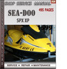 Thumbnail Seadoo SPX XP 1999 Shop Service Repair Manual Download