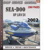 Thumbnail Seadoo XP LRV DI 2002 Shop Service Repair Manual Download