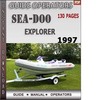 Thumbnail Seadoo Explorer 1997 Operators Guide Manual Download