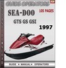 Thumbnail Seadoo GTS GS GSI 1997 Operators Guide Manual Download