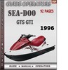 Thumbnail Seadoo GTS GTI 1996 Operators Guide Manual Download