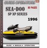 Thumbnail Seadoo SP XP Series 1996 Operators Guide Manual Download
