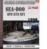 Thumbnail Seadoo SPX GTX RFI 1998 Operators Guide Manual Download