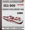 Thumbnail Seadoo Challenger 1800 1999 Parts Accessories Catalog Manual