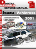 Thumbnail Isuzu Vehicross 2001 Factory Service Repair Manual