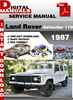 Thumbnail Land Rover Defender 110 1987 Factory Service Repair Manual 