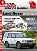 Thumbnail Land Rover Discovery 2 2007 Factory Service Repair Manual