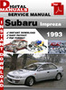 Thumbnail Subaru Impreza 1993 Factory Service Repair Manual