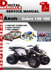 Thumbnail Aeon Cobra 125 180 Factory Service Repair Manual