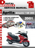 Thumbnail Aprilia Atlantic 125 and 200 2001 Factory Service Repair Man