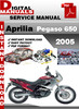 Thumbnail Aprilia Pegaso 650 2005 Factory Service Repair Manual Thumbnail Aprilia Pegaso 650 2005 Factory Service Repair Manual