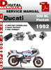 Thumbnail Ducati 500 SL Pantah 1992 Factory Service Repair Manual Thumbnail Ducati 500 SL Pantah 1992 Factory Service Repair Manual