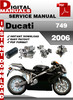 Thumbnail Ducati 749 2006 Factory Service Repair Manual Thumbnail Ducati 749 2006 Factory Service Repair Manual
