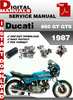 Thumbnail Ducati 860 GT GTS 1987 Factory Service Repair Manual