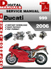 Thumbnail Ducati 999 2006 Factory Service Repair Manual