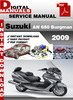 Thumbnail Suzuki AN 650 Burgman 2009 Factory Service Repair Manual Pdf