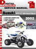 Thumbnail Suzuki ATV LT 250 Quad Sport 2002 Factory Service Repair Man