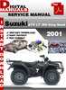 Thumbnail Suzuki ATV LT 300 King Quad 2001 Factory Service Repair Manu