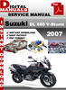 Thumbnail Suzuki DL 650 V-Storm 2007 Factory Service Repair Manual Pdf Thumbnail Suzuki DL 650 V-Storm 2007 Factory Service Repair Manual Pdf