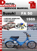 Thumbnail Suzuki FA 50 1985 Factory Service Repair Manual Pdf Thumbnail Suzuki FA 50 1985 Factory Service Repair Manual Pdf