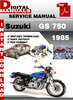 Thumbnail Suzuki GS 750 1985 Factory Service Repair Manual Pdf Thumbnail Suzuki GS 750 1985 Factory Service Repair Manual Pdf